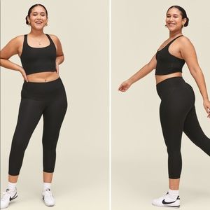 Girlfriend Collective Midnight Mid-Rise Leggings